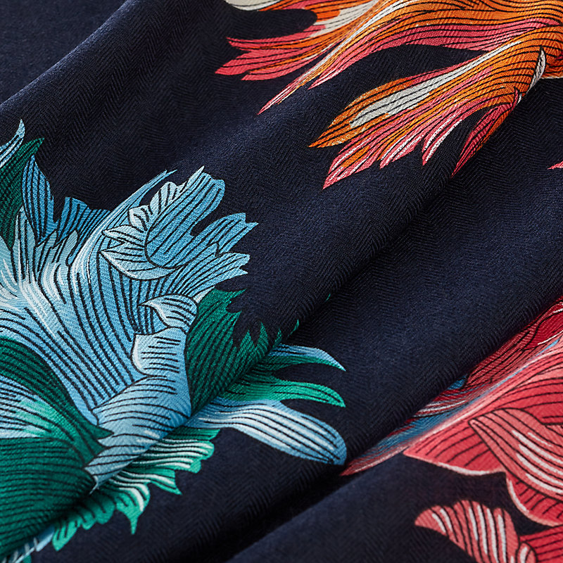 HERMES 最新作 上品スカーフ 花柄 トライアングル Tulipomanie Tulipomanie giant triangle | Hermès Mainland China